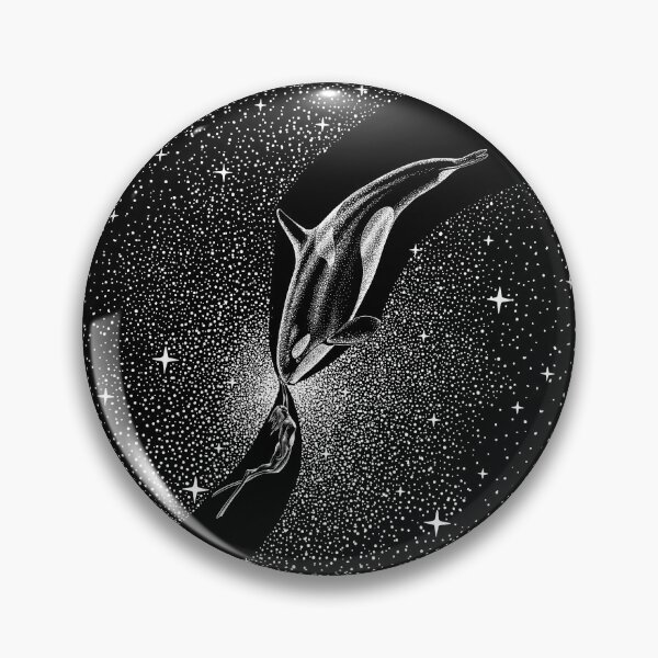 Item preview, Starry Orca and diver designed and sold by AlirizaCAKIR.