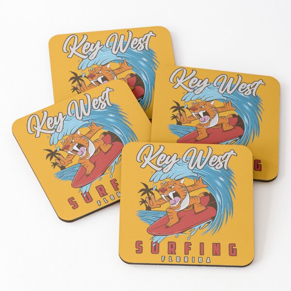 Item preview, Key West Surfing Lover Florida : Catching Waves in Key West Florida designed and sold by ImaginarStore.
