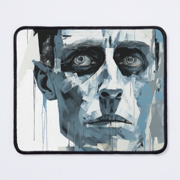 Item preview, Haunting Zombie Portrait Bauhaus Art designed and sold by ArtificialGenes.