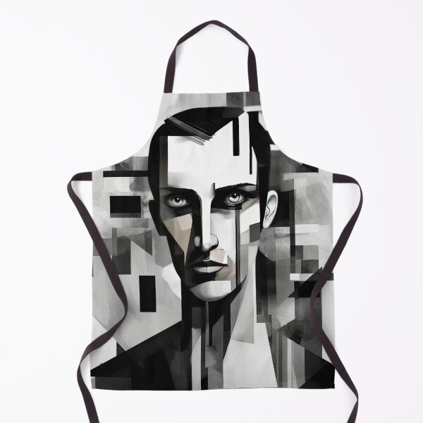 Item preview, Haunting Zombie Portrait Bauhaus Art designed and sold by ArtificialGenes.