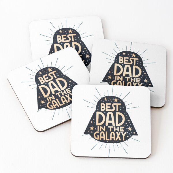 Item preview, Best Dad in the Galaxy - Typography - Funny designed and sold by Fenay Designs.