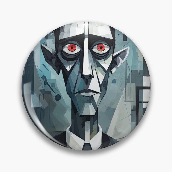 Item preview, Haunting Zombie Portrait Bauhaus Art designed and sold by ArtificialGenes.