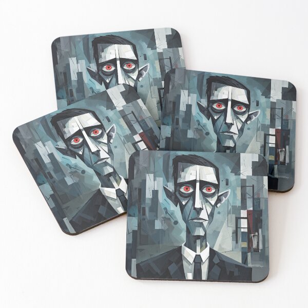 Item preview, Haunting Zombie Portrait Bauhaus Art designed and sold by ArtificialGenes.