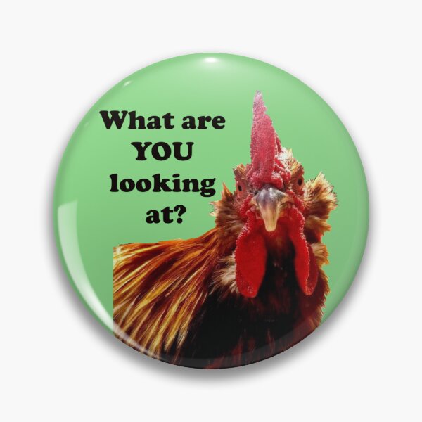 Item preview, Angry Rooster: What are YOU looking at? designed and sold by TiptoeHill.