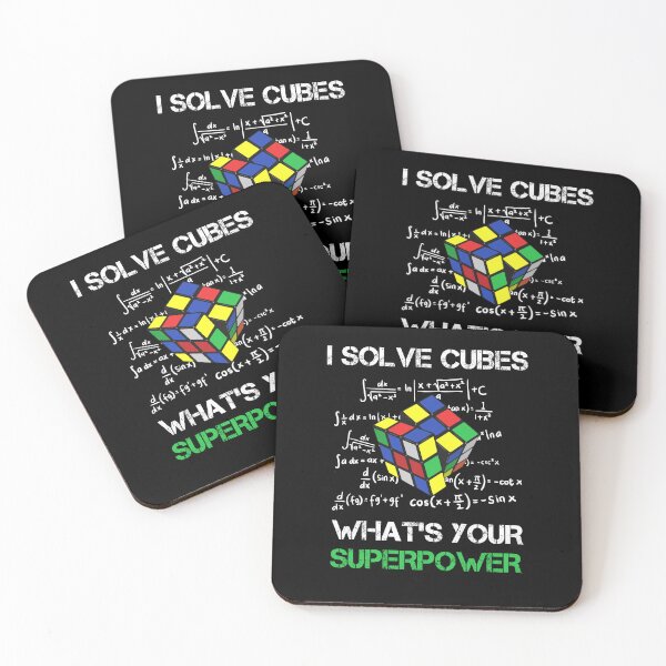 Item preview, I solve cubes whats your superpower speed cubing designed and sold by Mateusz Majcherek.