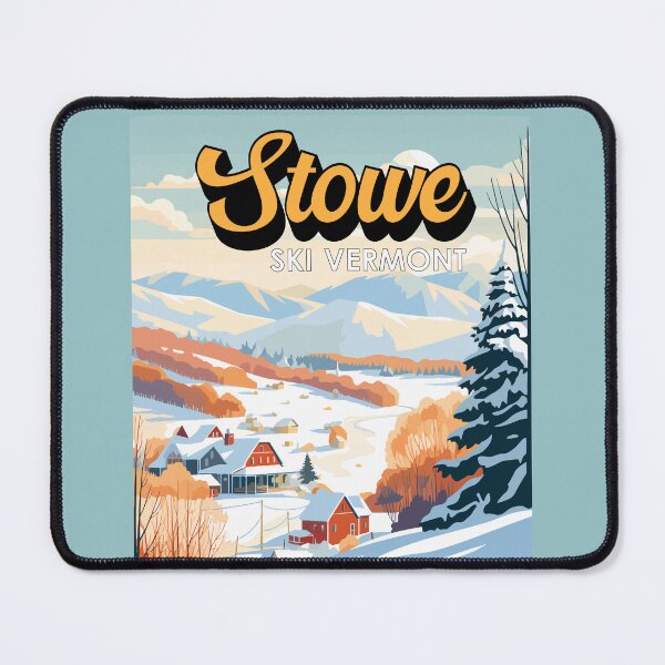 Item preview, Stowe Vermont Winter Vintage designed and sold by KrisSidDesigns.