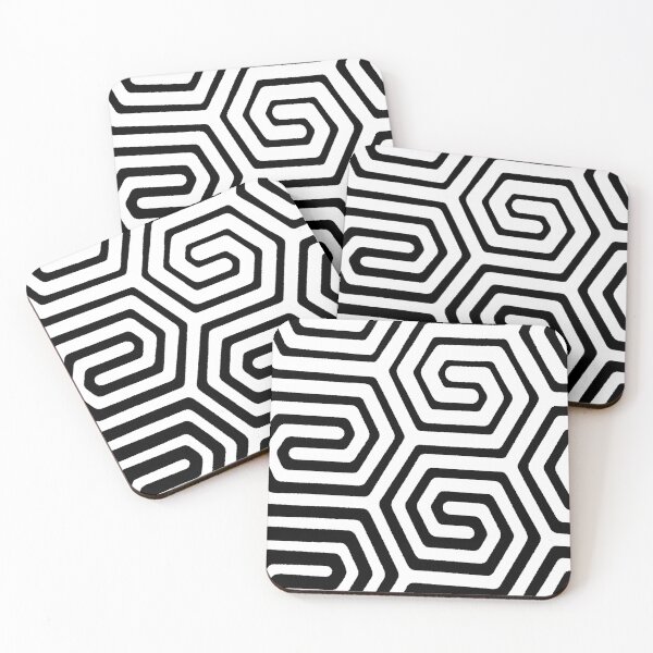 Item preview, geometric pattern, art deco, op art, optical art designed and sold by Amy-has-a-Shop.