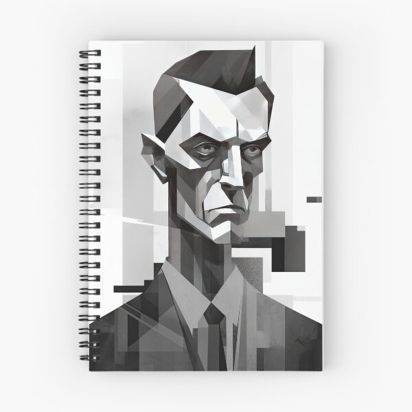 Item preview, Haunting Zombie Portrait Bauhaus Art designed and sold by ArtificialGenes.