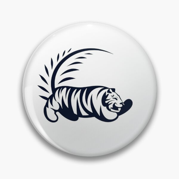 Item preview, Minimalist tiger in geometric shape designed and sold by VoilaPrint.