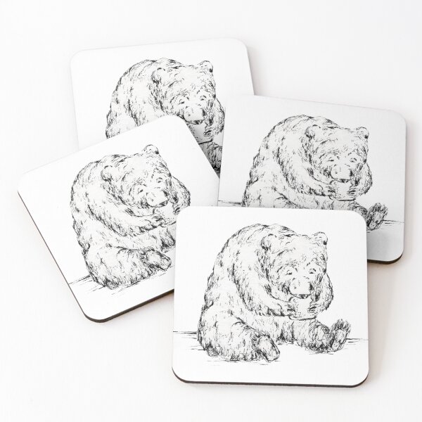 Item preview, Hungry bear  designed and sold by PipsyPuffinArt.