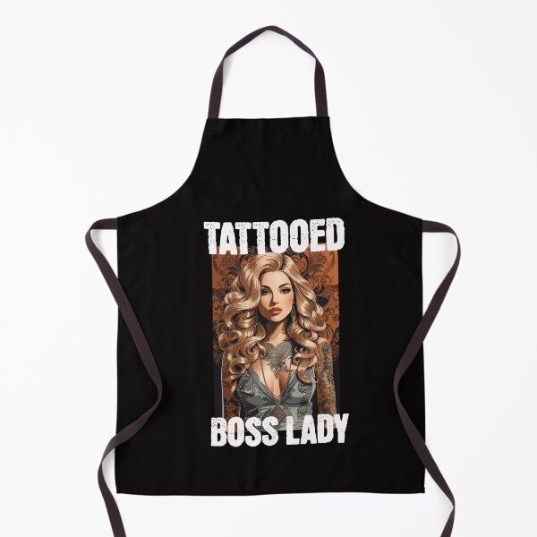 Item preview, Tattooed Boss Lady (Blonde Hair Version) designed and sold by RishJal.