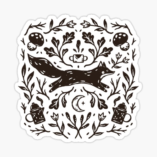 Aperçu de l'œuvre Renard de nuit douillet créée et vendue par ohjessmarie.