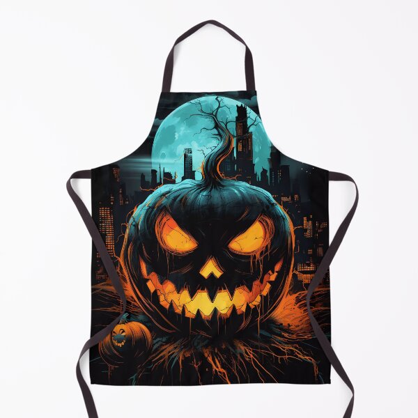 Item preview, “Dark Glow of the Halloween Pumpkin” designed and sold by Art-Vortex-fr.