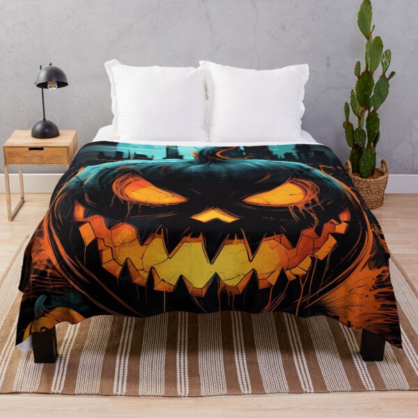 Item preview, “Dark Glow of the Halloween Pumpkin” designed and sold by Art-Vortex-fr.