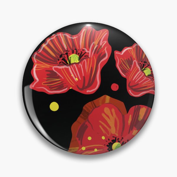 Item preview, Red Poppies designed and sold by Dominika Marzec-Starzykowska.