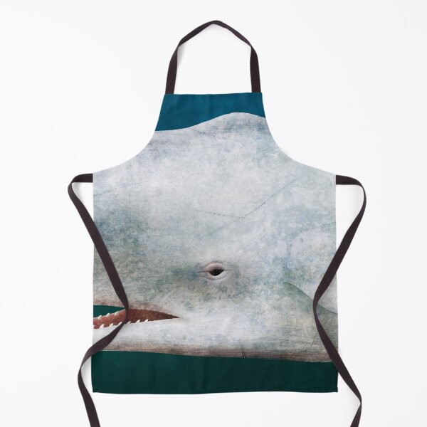 Item preview, Moby-Dick, Herman Melville Literary Art for Nautical Book Lovers designed and sold by RedHillPrints.