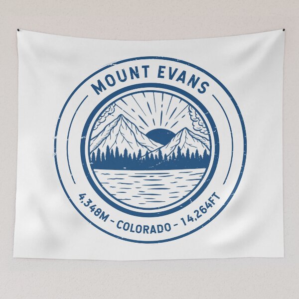 Item preview, Mount Evans Colorado | Hiking | Skiing designed and sold by KrisSidDesigns.