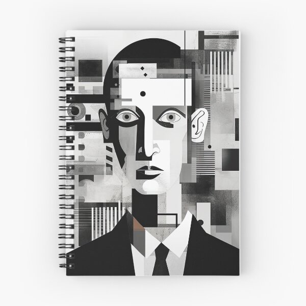 Item preview, Haunting Zombie Portrait Bauhaus Art designed and sold by ArtificialGenes.
