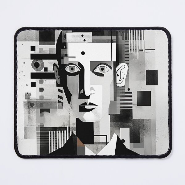 Item preview, Haunting Zombie Portrait Bauhaus Art designed and sold by ArtificialGenes.