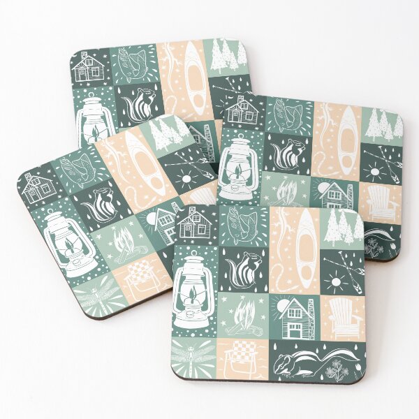 Item preview, Cabin at the Lake - Green designed and sold by natalievmason.