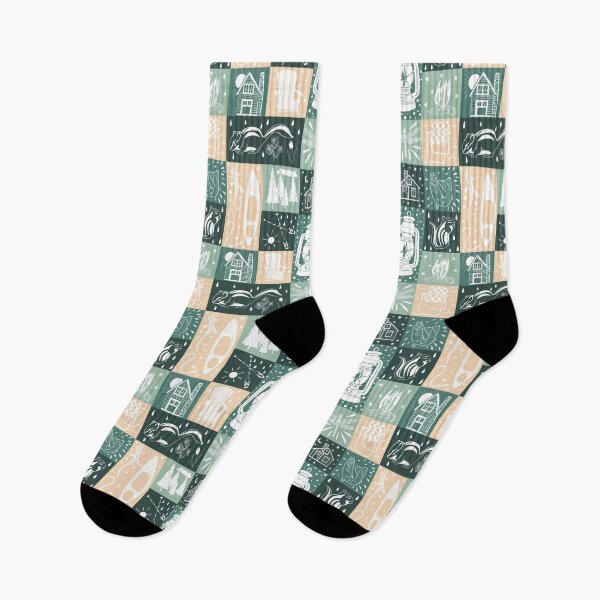 Item preview, Cabin at the Lake - Green designed and sold by natalievmason.