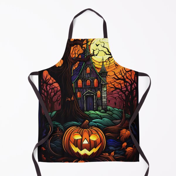 Aperçu de l'œuvre "Effet vitrail d'Halloween" créée et vendue par Art-Vortex-fr.
