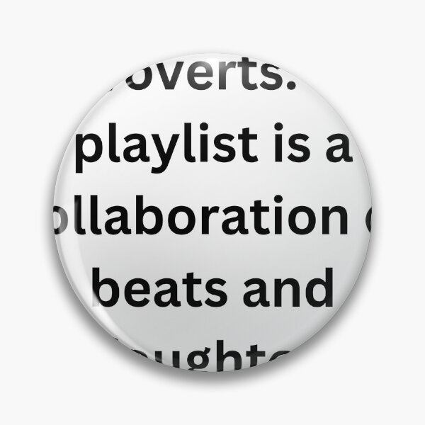 Item preview, Extroverts: Our playlist is a collaboration of beats and laughter designed and sold by StickerguyYYY.
