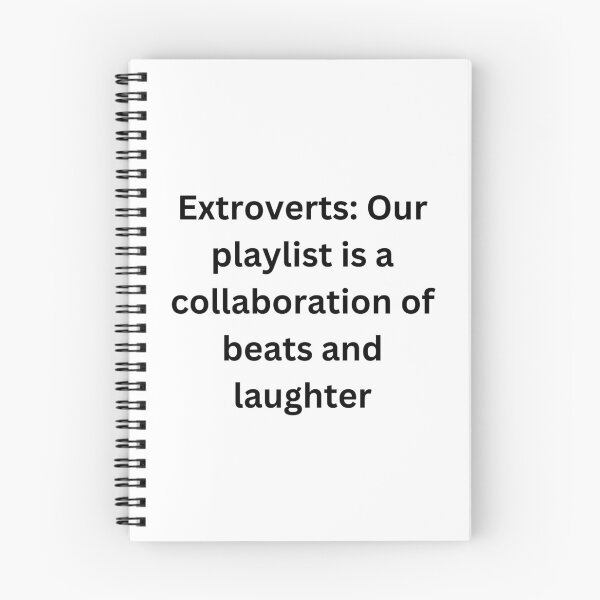 Item preview, Extroverts: Our playlist is a collaboration of beats and laughter designed and sold by StickerguyYYY.