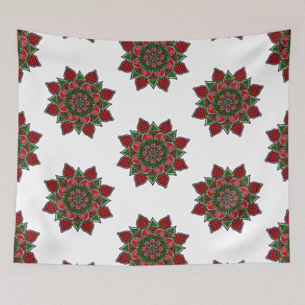 Item preview, Christmas vibe Mandala designed and sold by selmaspalette.