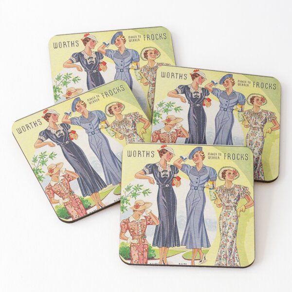 Item preview, Worth's Frocks 1930s 1 designed and sold by will-o-wares.
