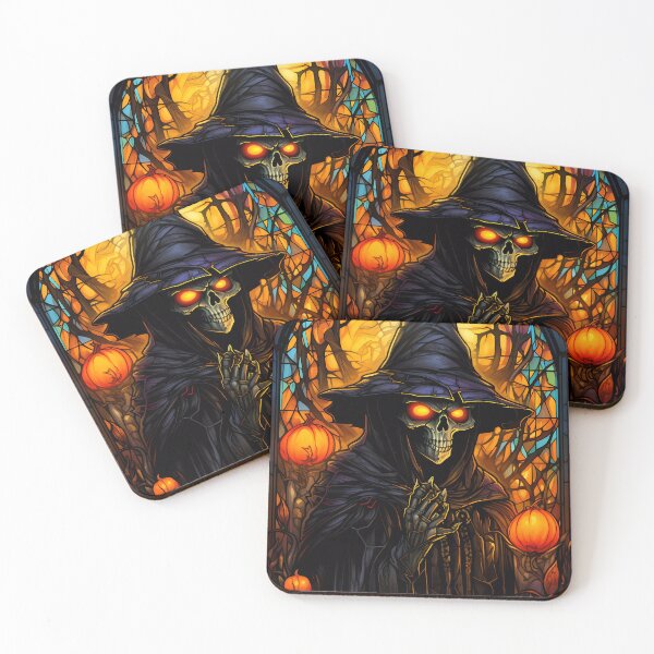 Item preview, “Halloween stained glass effect” designed and sold by Art-Vortex-fr.