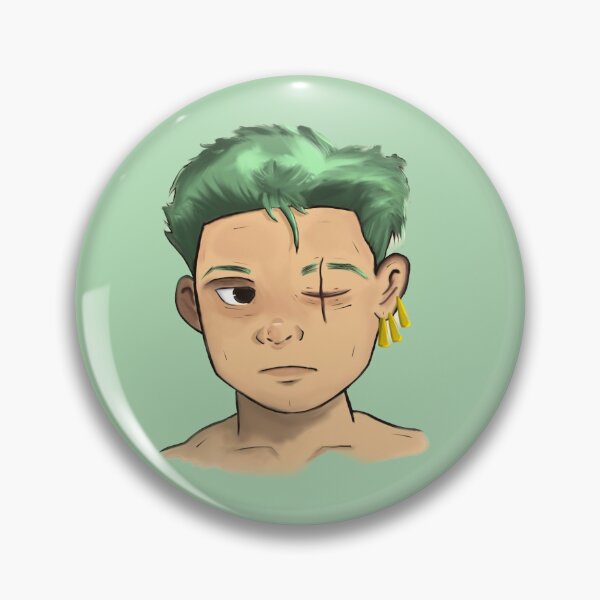 Artikelvorschau, Gesicht von Roronoa Zoro entworfen und verkauft von KotaMabota.