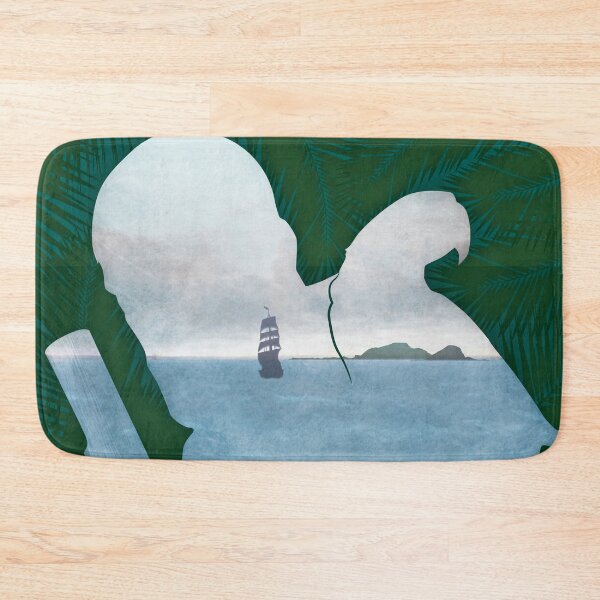 Item preview, Treasure Island - Robert Louis Stevenson Adventure Literature Art for Book Lovers designed and sold by RedHillPrints.