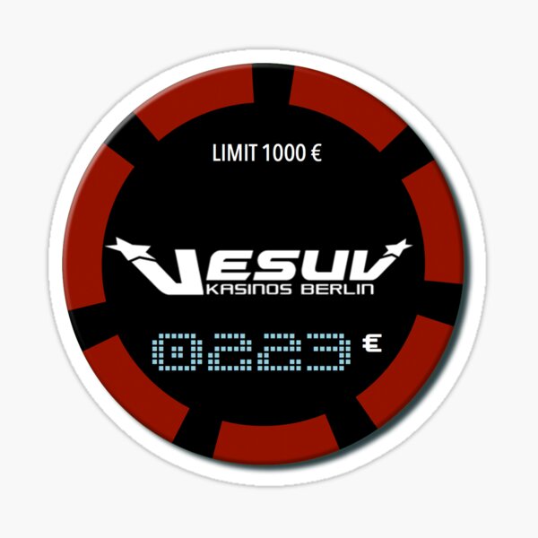 Vesuv Jeton Sticker