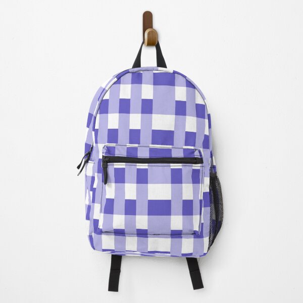 Item preview,  Gingham Pattern,Purple And White. designed and sold by Designfs.