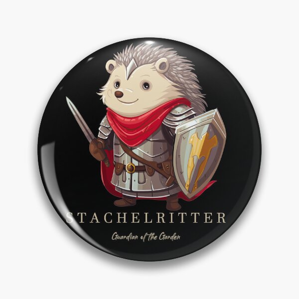 Item preview, Spiked Knight Comic Hedgehog Knight Garden designed and sold by sbachstroem.