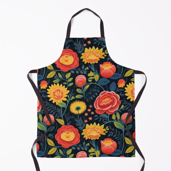 Item preview, Vibrant Folklore Floral designed and sold by CherryStarShop.