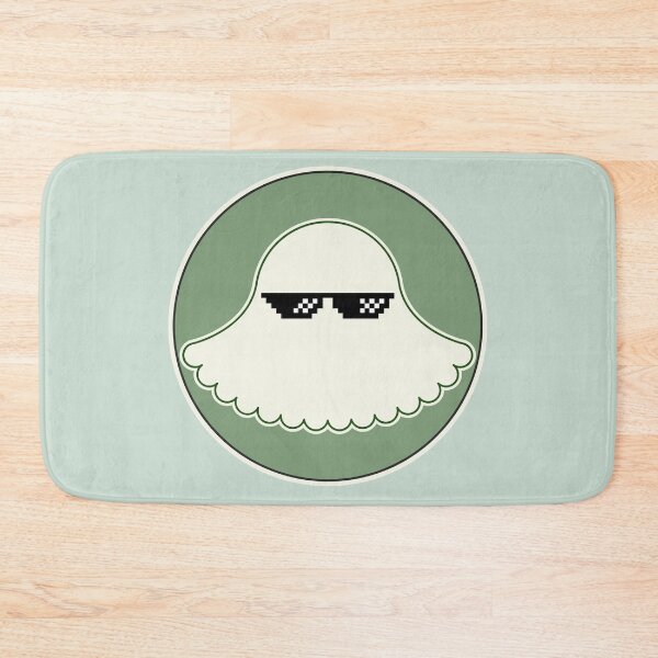 Artikelvorschau, Cute Ghost with Pixel Sunglasses Happy Halloween entworfen und verkauft von teacherpeiyuan.