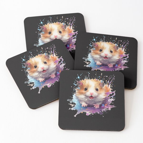 Item preview, Cute Hamster Pet Splash Art designed and sold by Monster  Merch.