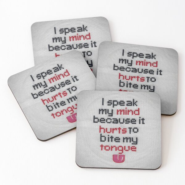 Item preview, Bite My Tongue designed and sold by Ruby Carmela.
