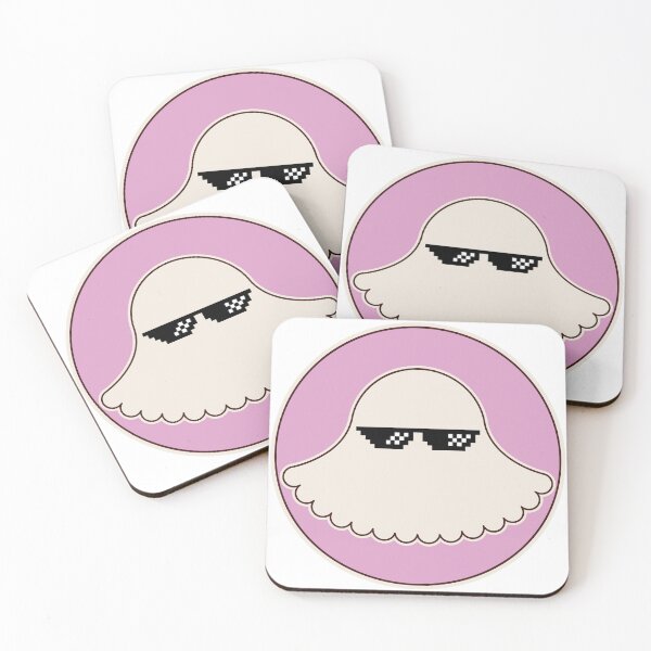 Item preview, Cute Ghost with Pixel Sunglasses Happy Halloween designed and sold by teacherpeiyuan.