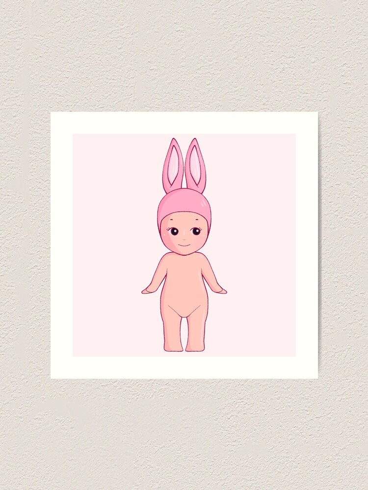 Pink Bunny Sonny Angel | Art Print