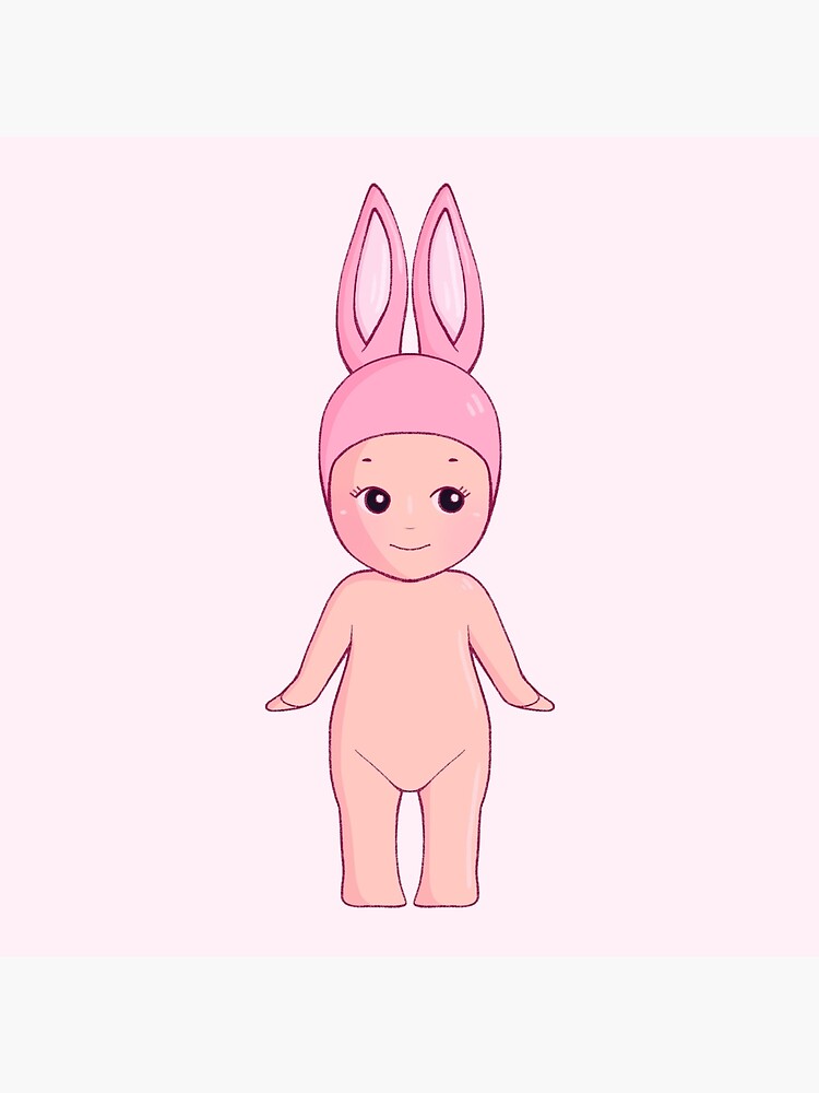 Pink Bunny Sonny Angel | Art Board Print