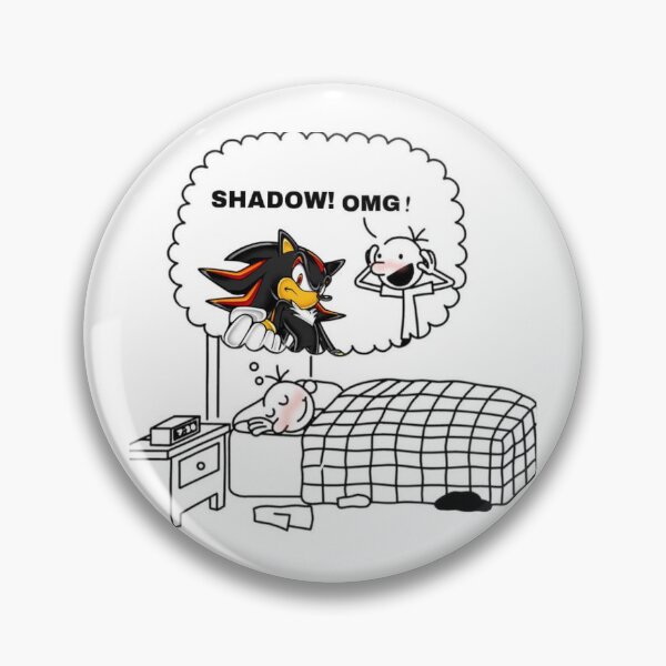 Item preview, Diary of a Wimpy Kid Shadow the Hedgehog Meme designed and sold by neogirl.
