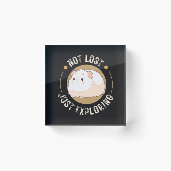 Item preview, Cute Hamster Pet Not Lost Just Exploring designed and sold by Monster  Merch.