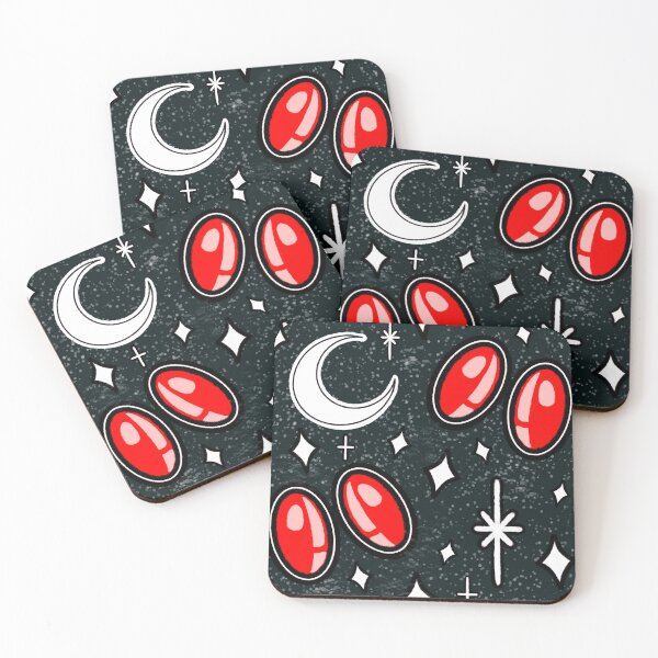 Item preview, Mothmoon Seamless Repeat Pattern designed and sold by AugustRitual.