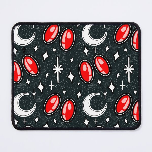 Item preview, Mothmoon Seamless Repeat Pattern designed and sold by AugustRitual.