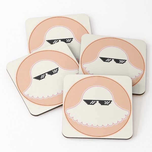 Item preview, Cute Ghost with Pixel Sunglasses Happy Halloween designed and sold by teacherpeiyuan.