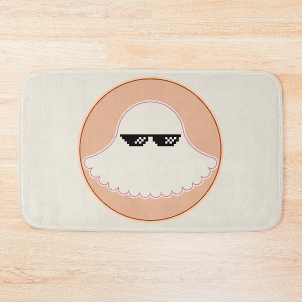 Artikelvorschau, Cute Ghost with Pixel Sunglasses Happy Halloween entworfen und verkauft von teacherpeiyuan.