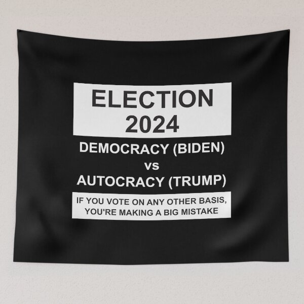 Item preview, American presidential election 2024 white designed and sold by Politics-Corner.